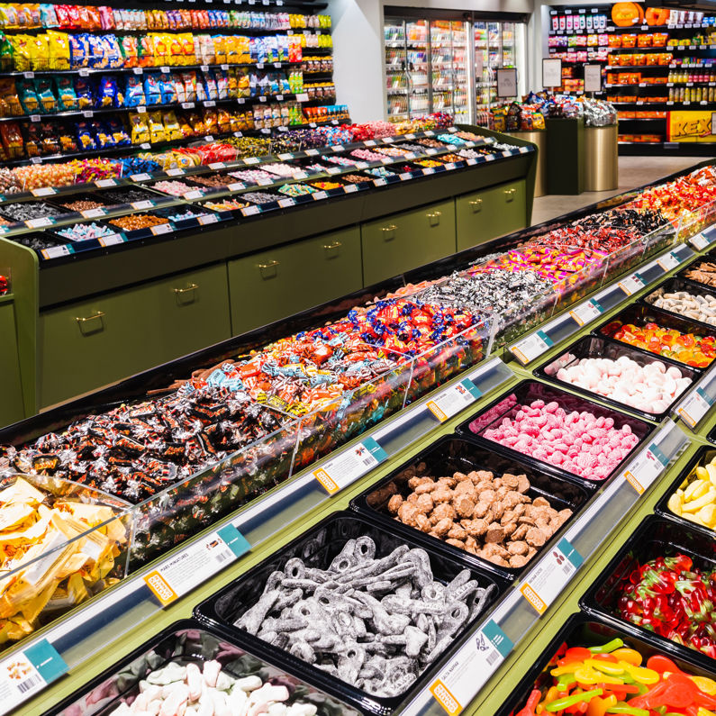 Premiär för Godisbanken